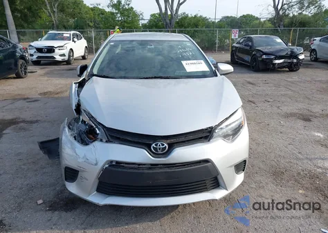 2015 Toyota Corolla L из США, поврежденный, VIN 2T1BURHE2FC419371